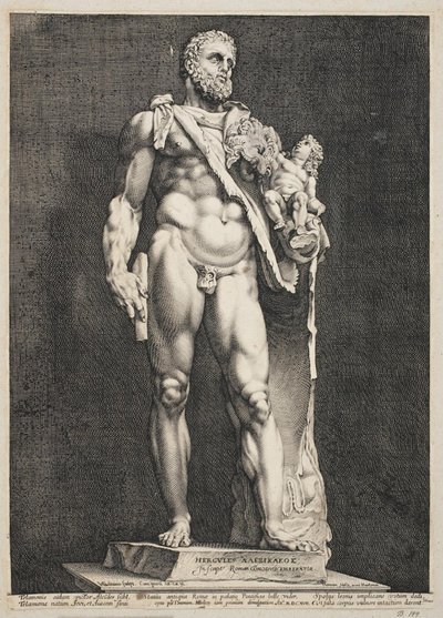 Hercules and Telephos by Hendrick Goltzius