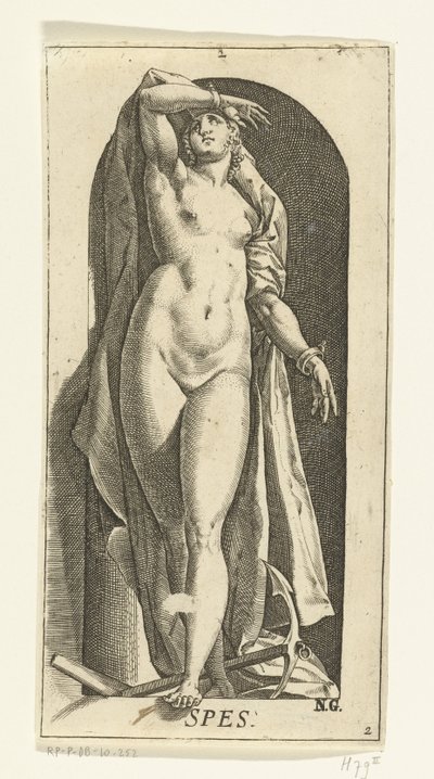 Hope by Hendrick Goltzius