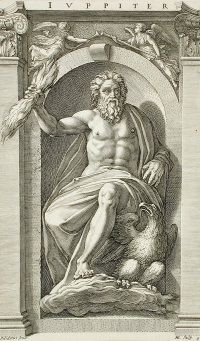 Jupiter by Hendrick Goltzius