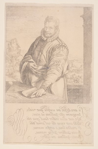 Philips Galle by Hendrick Goltzius