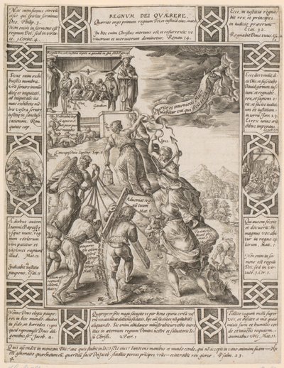 Seek the Kingdom of God, Plate 4 of the Series 