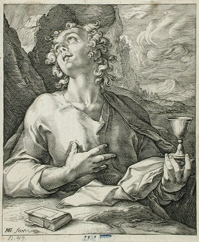 Saint John the Evangelist by Hendrick Goltzius