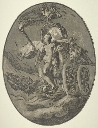 Seven Deities: Nox (Night) by Hendrick Goltzius