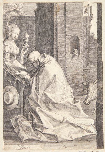 The Temptations of St. Anthony by Hendrick Goltzius