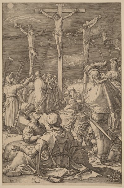The Crucifixion by Hendrick Goltzius