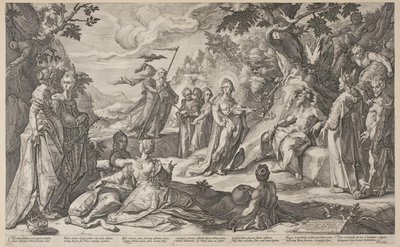The Judgement of Midas by Hendrick Goltzius