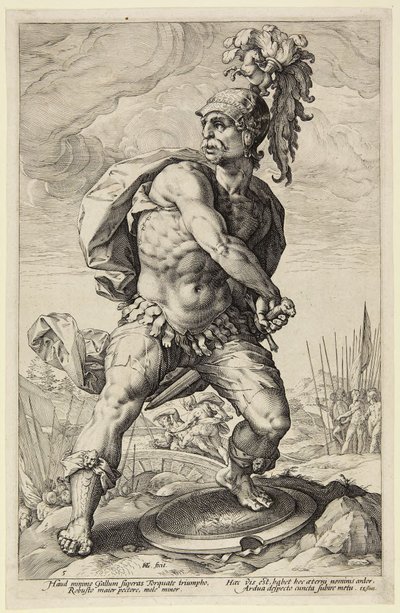 Titus Manlius Torquatus by Hendrick Goltzius