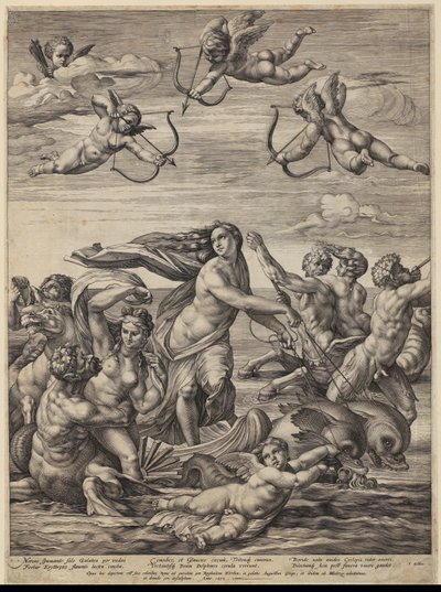 Triumph of Galatea by Hendrick Goltzius
