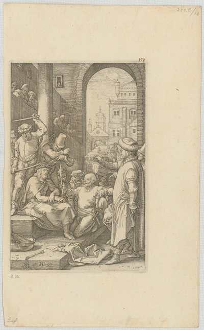 Mocking of Christ, Plate 7 from the Series 