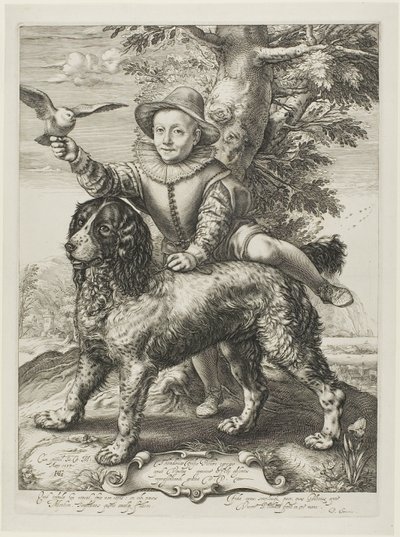 Frederik de Vries, son of the painter Dirck de Vries, pupil of Goltzius, with Goltzius