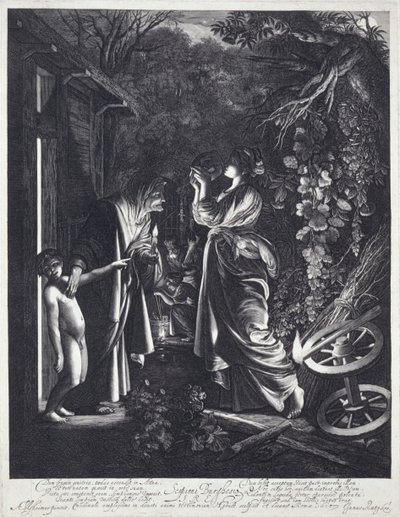 Ceres Seeking Her Daughter by Hendrick Goudt