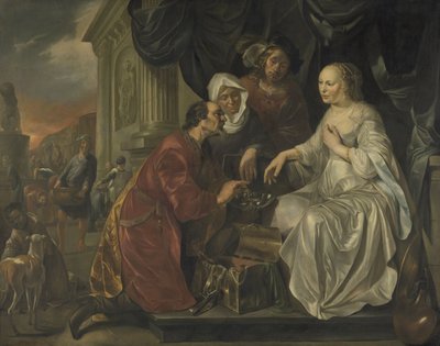 Rebecca Receiving Presents from Abraham