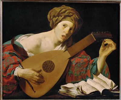 Lute Player by Hendrick Jansz Terbrugghen