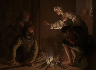 The Denial of Saint Peter by Hendrick Jansz Terbrugghen