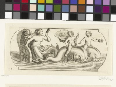 Amphitrite on a Chariot (New Book of Marine Gods and Goddesses) by Hendrick de Keyser (I)