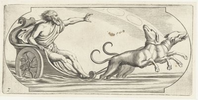 A Sea God on a Chariot by Hendrick de Keyser (I)