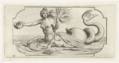 Female Figure with Neptune