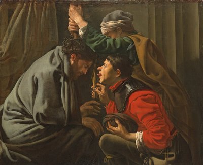 The Crowning with Thorns and the Mocking of Christ by Hendrick ter Brugghen