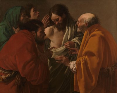 The Incredulity of Thomas by Hendrick ter Brugghen