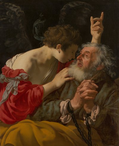 The Liberation of Saint Peter by Hendrick ter Brugghen