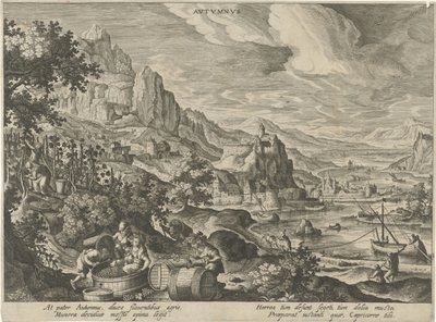 Autumn (The Four Seasons) by Hendrick van Schoel