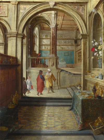 Croesus and Solon by Hendrick van Steenwyck the Younger