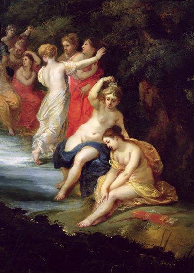 Diana and Acteon (detail) by Hendrick van and Brueghel Balen