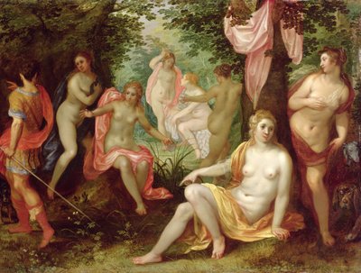 Diana and Acteon by Hendrick van and Brueghel Balen