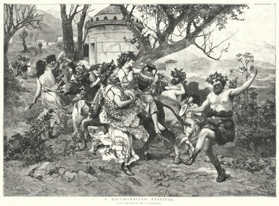 A Bacchanalian Festival by Hendrik (after) Siemiradzki