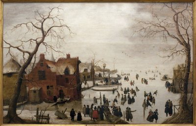 Winter Scene (circa 1620) by Hendrik Avercamp