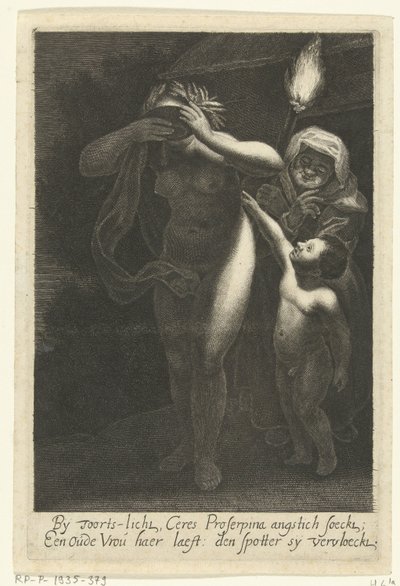 Ceres and Stellio by Hendrik Bary