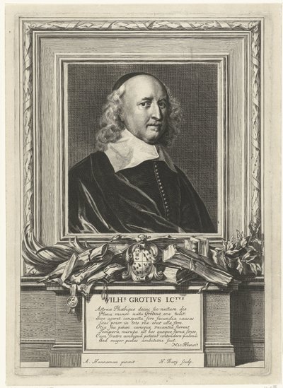 Portrait of Willem de Groot by Hendrik Bary