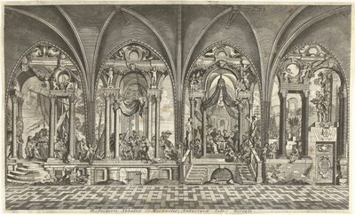 Paintings in the Refectory of St. Michael
