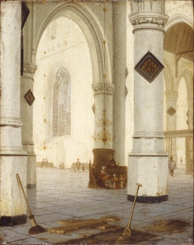 Church Interior by Hendrik Cornelisz. van Vliet