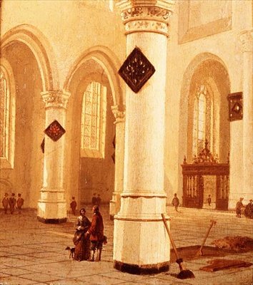 Interior of a Church by Hendrik Cornelisz. van Vliet