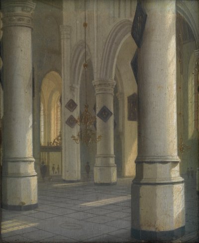 Interior of a Church by Hendrik Cornelisz. van Vliet
