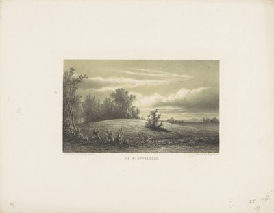 De Stoppelberg by Hendrik Dirk Kruseman van Elten