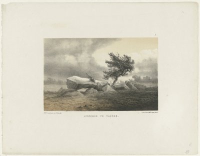 Dolmen at Valthe by Hendrik Dirk Kruseman van Elten