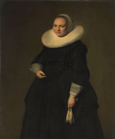 Portrait of a Woman by Hendrik Gerritsz Pot (attributed to)