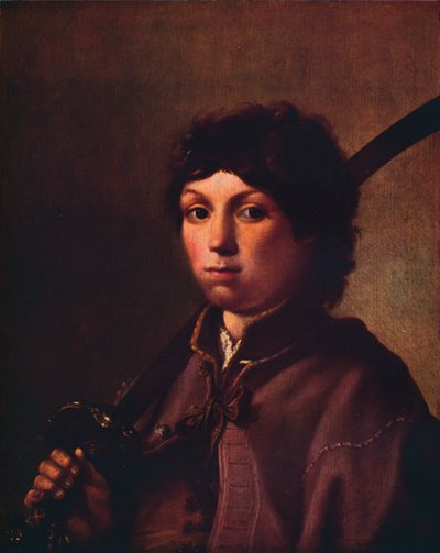 A Boy with a Sabre by Hendrik Gerritsz Pot