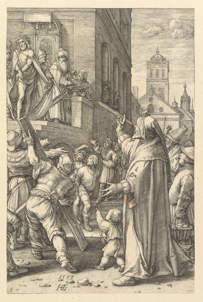 Ecce Homo, from The Passion of Christ by Hendrik Goltzius