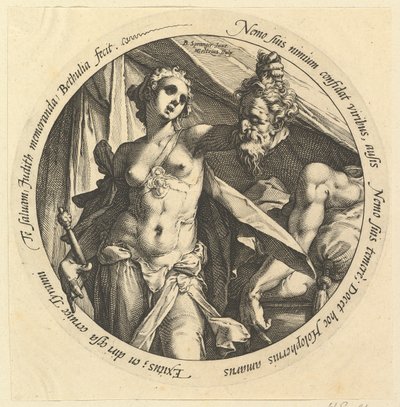 Judith with the Head of Holofernes by Hendrik Goltzius