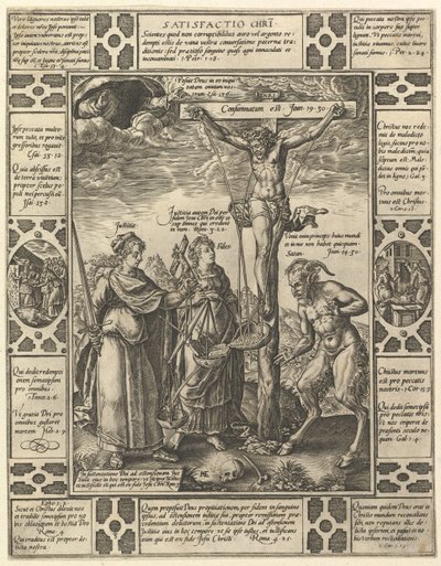 Satisfactio Christi, from Allegories of the Christian Faith by Hendrik Goltzius
