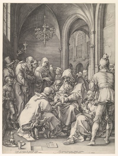 The Circumcision, n.d. by Hendrik Goltzius