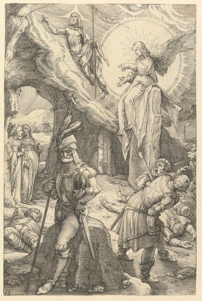 The Resurrection, from The Passion of Christ by Hendrik Goltzius