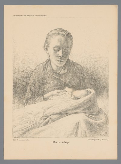 Motherhood by Hendrik Johannes Haverman