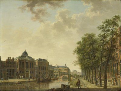 View of the Houtmarkt by Hendrik Keun