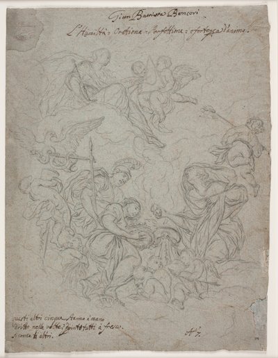 Composition Studies after Gian Battista Boncori by Hendrik Krock