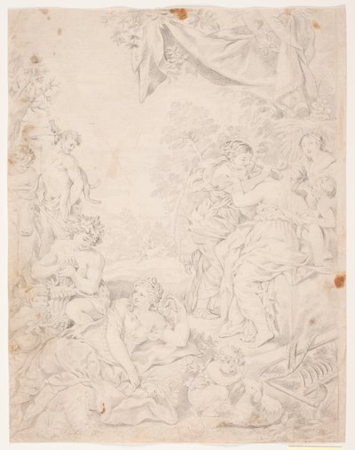 Silver Age. Study after Pietro da Cortona