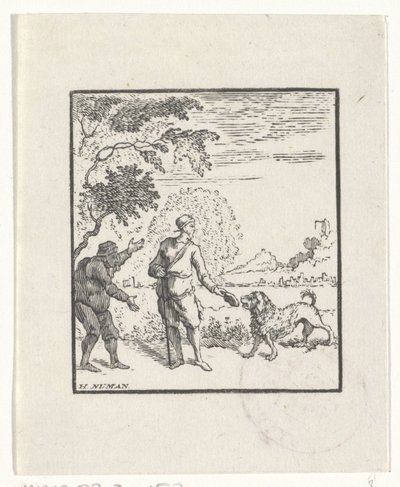 Depiction of a Story from Aesop